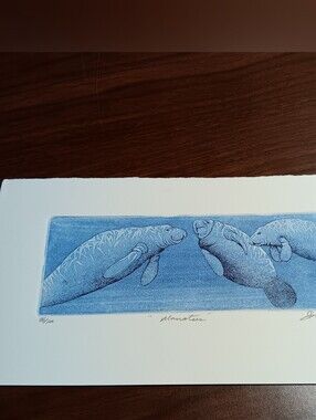 ART:John Furches-North Carolina Artist-Etching of an Original Print